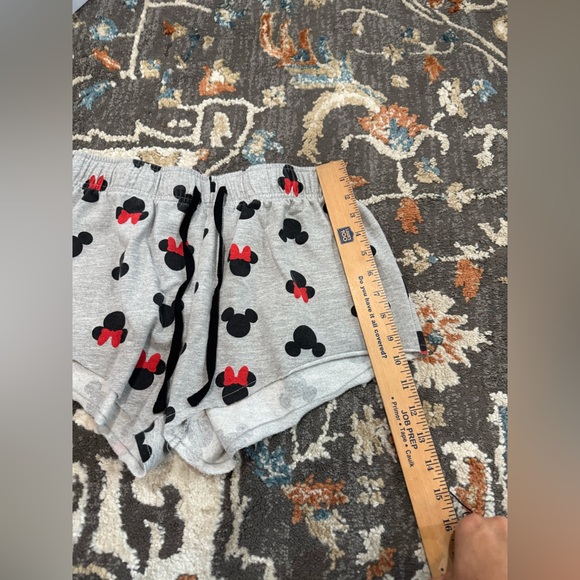 Disney Pajama Shorts Woman’s Size Medium Mickey Minnie Drawstring - Picture 5 of 5